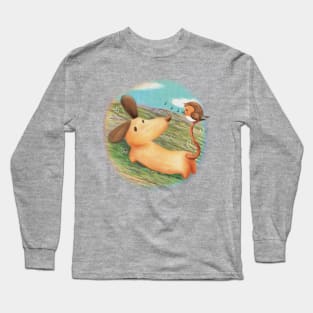 Dashy Got a New Friend Long Sleeve T-Shirt